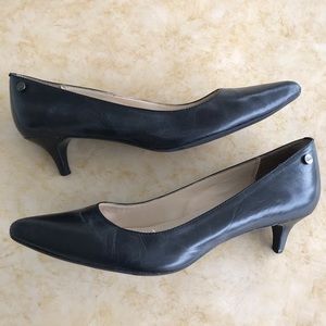 Calvin Klein Black Kitten Heels